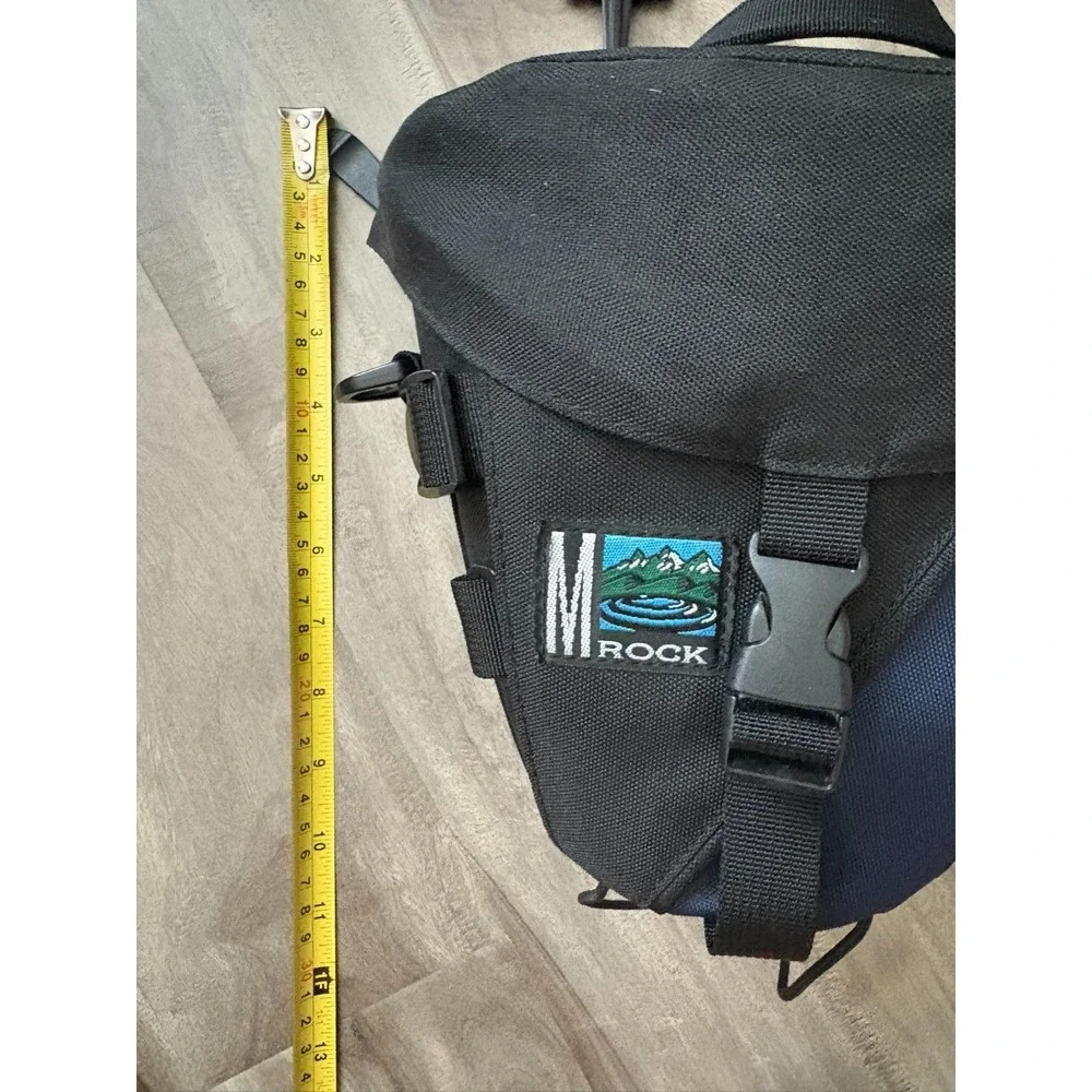 M -ROCK Padded Black Blue Holster Style Top Load Bag Case For Digital Camera